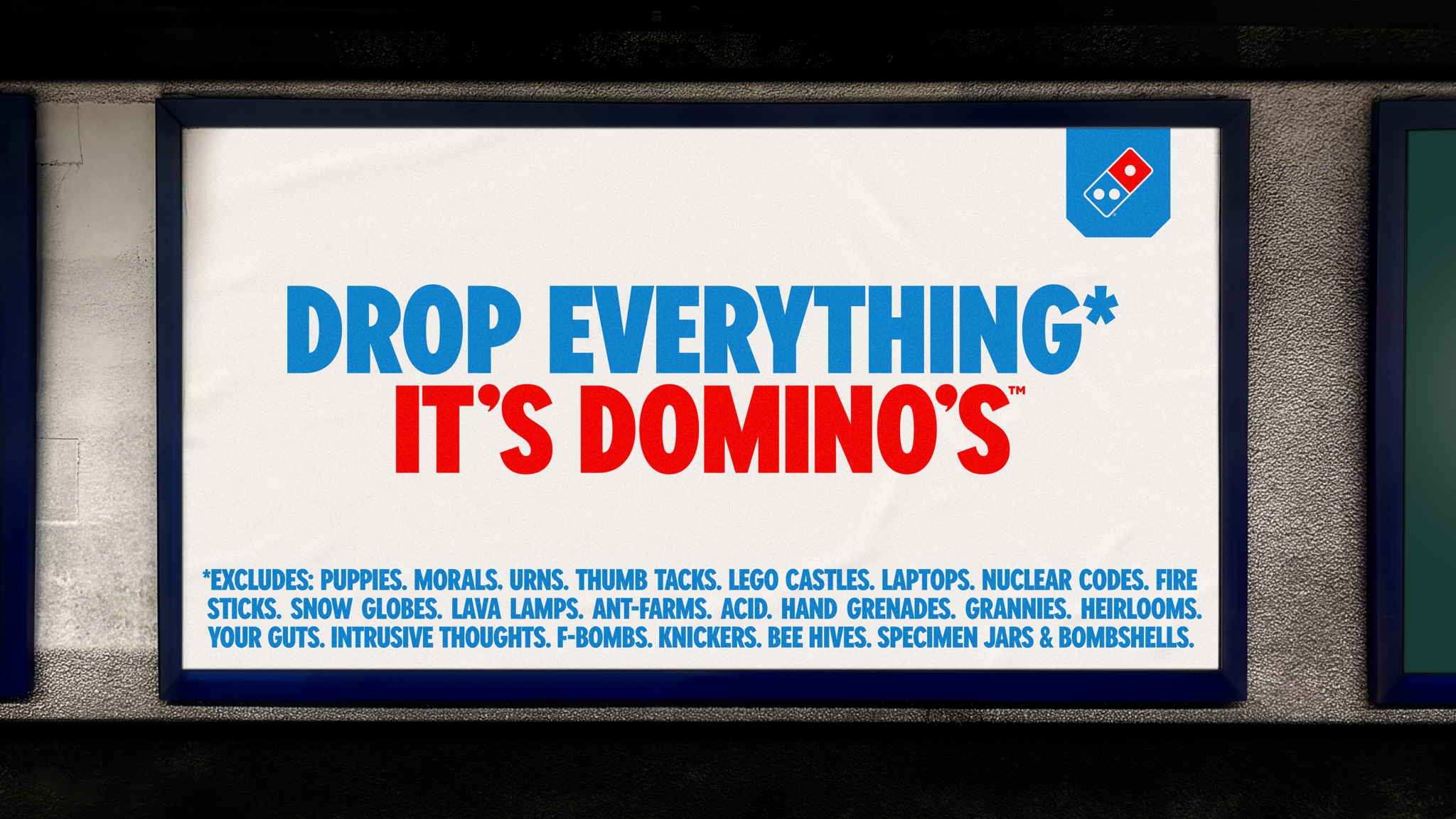 Drop Everything* It's Domino's: the brand platform behind Australia's most craveworthy pizza advertising campaign, built on one truth. Everyone stops.
